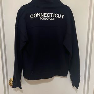 CT SoulCycle sweat shirt half zip